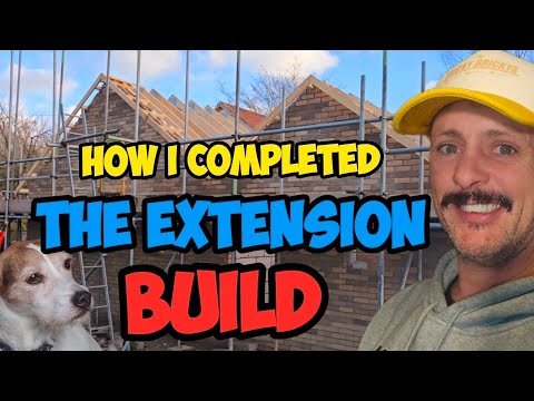 BUILDING A EXTENSION PART 3 #bricklaying #constructionchannel #build