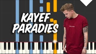 KAYEF - PARADIES PianoTutorial