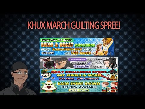 Kingdom Hearts Unchained X ¦KHUx¦ Update March 13th - Xaldin B + New VIP Medal!