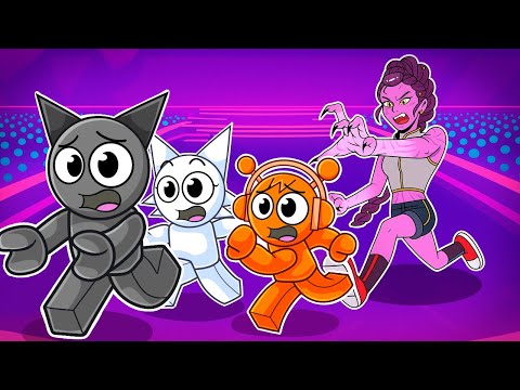 Escape SCARY HUNTRIX in Roblox!