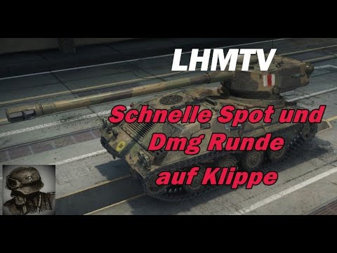 LHMTV (Tier 8 Scout der Briten) schnelle Spot und Dmg Runde [World of Tanks - Gameplay - Deutsch]