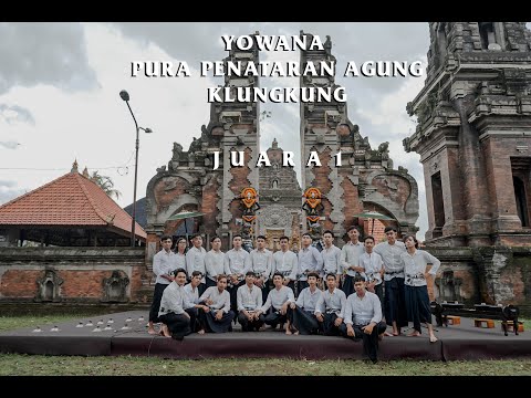 JUARA 1 LOMBA BALEGANJUR NGARAP SE-KABUPATEN KLUNGKUNG - YOWANA PURA PENATARAN AGUNG KLUNGKUNG