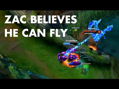 Zac believes he can Fly!
