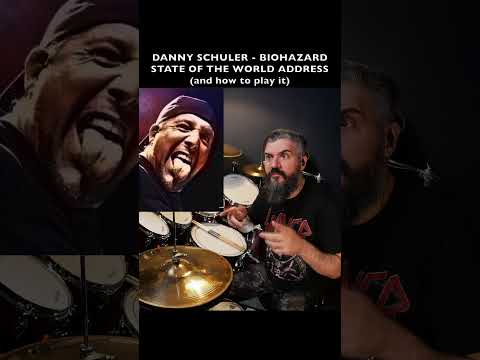 BIOHAZARD - AMAZING DRUM BREAK - DANNY SCHULER - STATE OF THE WORLD ADDRESS