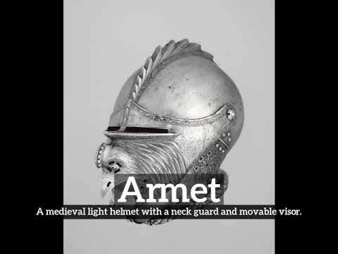 What is Armet? | How to Say Armet in English? | How Does Armet Look?