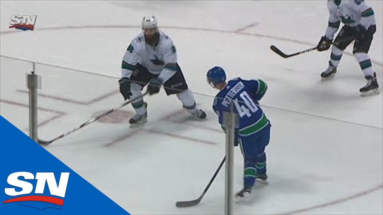 Patrik Laine devrait prendre des cours...Avec Elias Pettersson...