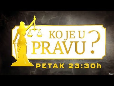 KO JE U PRAVU - Kosovo je Srbija - 23:30 samo na TV Happy