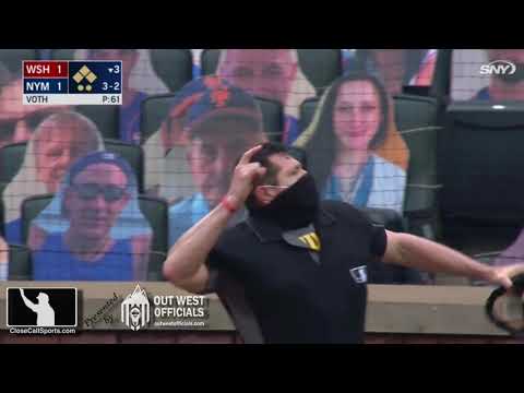 Ejection 17 - Umpire Carlos Torres Ejects Washington's Stephen Strasburg From the Stands