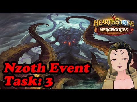 Task 3: Complete Mi'da Bounty With No Holy Abilities | Nzoth Event Hearthstone Mercenaries