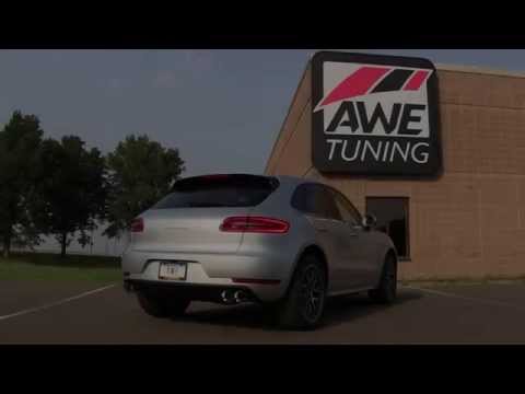 AWE Tuning Porsche Macan Track Edition Exhaust