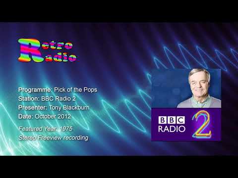 Pick of the Pops - Tony Blackburn - Oct 2012 (ft.1975) - BBC Radio 2