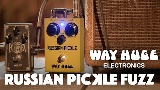 Video thumbnail for Way Huge Russian Pickle Fuzz Pedal Demo played by Ryan Wariner by Carter Vintage Guitars