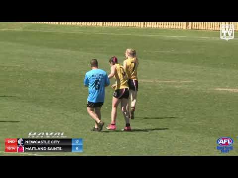 2019 HCCAFL Black Diamond Women's Grand Final - Newcastle City v Maitland Highlights
