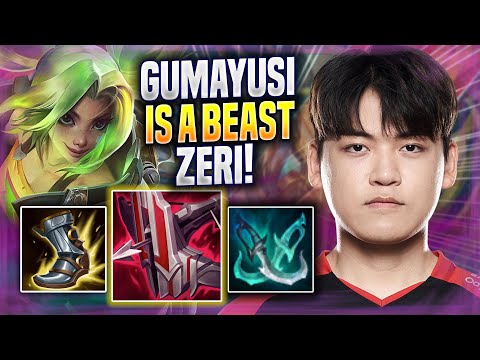 GUMAYUSI IS A BEAST WITH ZERI! - T1 Gumayusi Plays Zeri ADC vs Sivir! | Season 2022