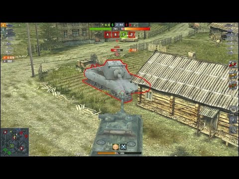 WoT Blitz Foch 155 6300+ dmg 5 kills Mastery Ace