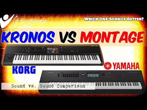 Korg Kronos vs Yamaha Montage: Sound vs. Sound Shootout! Which one sounds better?