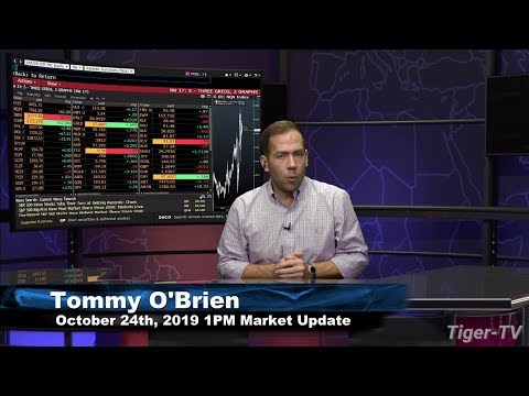 October 24th, 2019 - 1pM ET Market Update on TFNN