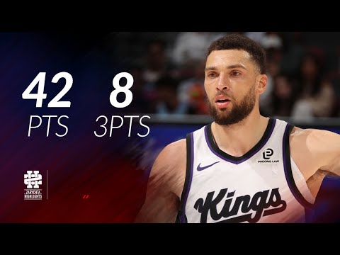 Zach LaVine’s 42 Point, 8 Three Explosion Buries Heat as Kings Snap Skid