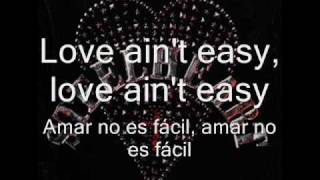 Steelheart - Love Ain&#39;t Easy (Letras Inglés - Español)