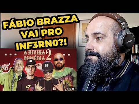Zeus | Gigante Mic | Mano Fler | Fábio Brazza | A Divina Comédia 2 [Léo Casa 1] Psicologia Rap REACT
