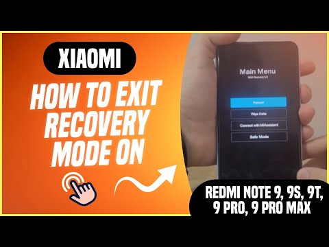 How to exit recovery mode on Redmi Note 9, 9S, 9T, 9 Pro and 9 Pro Max