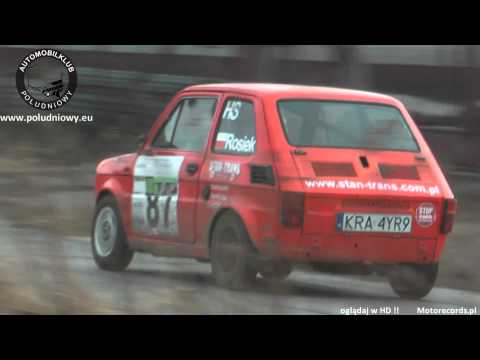 1 eliminacja Pucharu WRT Rally Oes - MOTUL Kraków - Daniel Rosiek - Fiat 126p.