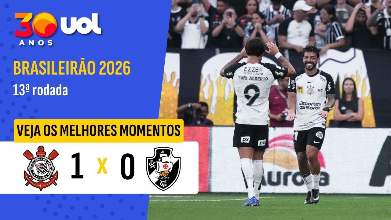 Corinthians 1x0 Vasco: Diniz imbatível, Timão sai do Z4 no Brasileirão