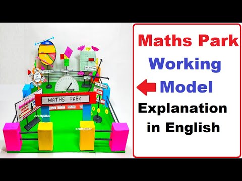 maths park working model diy maths project howtofunda craftpiller