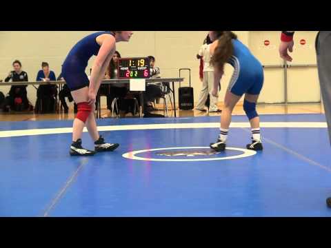 2014 Brock University Open FW 48kg Regina Martinez (Mariposa) vs Megan Pounder (Guelph)