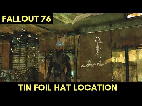 Fallout 76 Tin Foil Hat Location And Alien Abduction Easter Egg