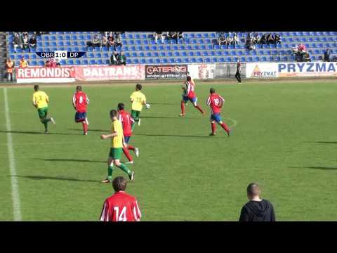 Obra Kościan 1:0 Dąbroczanka Pępowo (skrót, 10.05.2014)