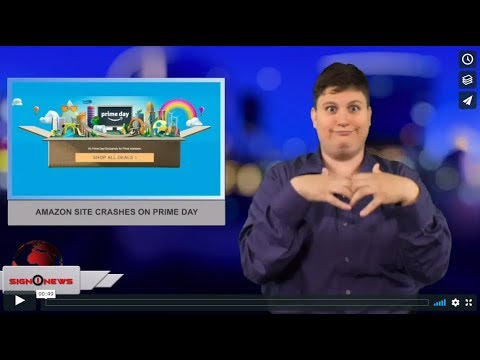 Amazon site crashes on prime day (ASL - 7.17.18)