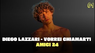 Download lagu DIEGO LAZZARI - Vorrei Chiamarti [ LYRICS VIDEO - AMICI 24 ] mp3