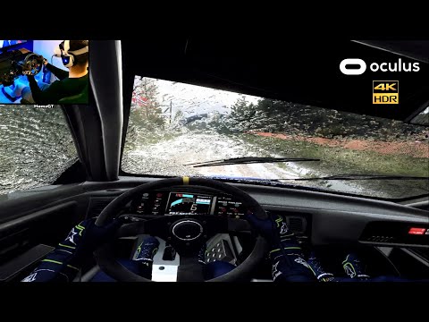 VR + Finland + Rain = TERRIFYING! | DiRT Rally 2.0 | Oculus Quest 2