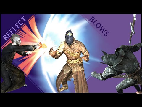 You can beat Skyrim with only reflected damage