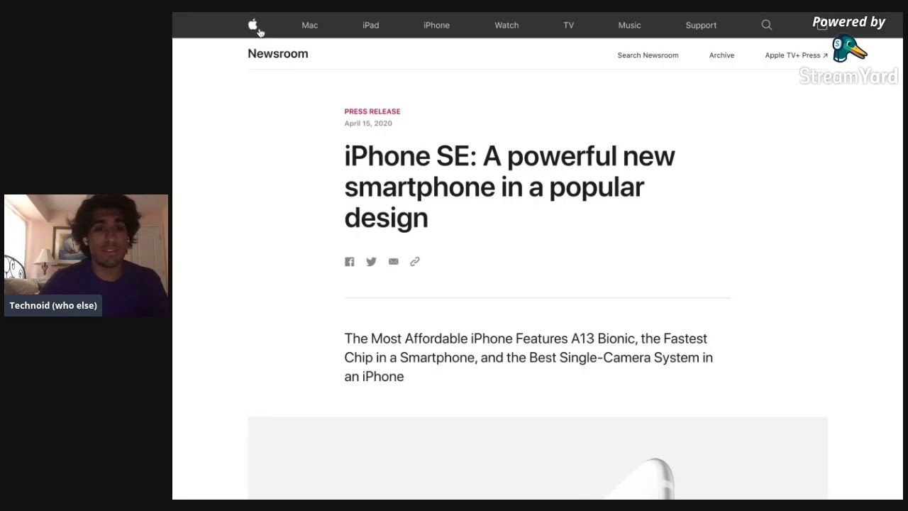 BREAKING NEWS - Apple releases iPhone SE!