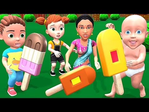 PAAGAL BABU 63 | गर्मी मे आइसक्रीम | Icecream | cartoon | pagal beta | comedy video | cs bishtvines