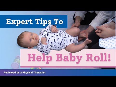 Meeting Milestones – Helping Baby Roll