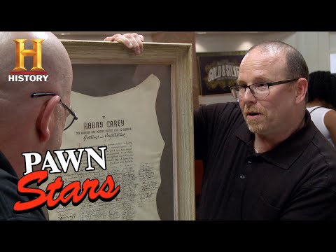 Pawn Stars: Appraisal of Rare Hollywood Autographed Document Upsets Owner | History