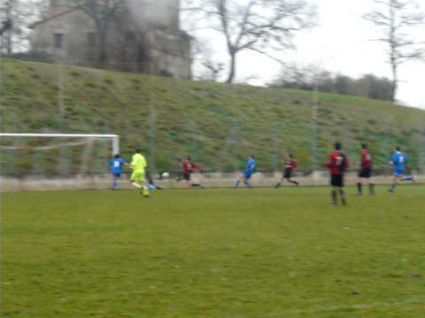 Primo gol annullato SAN MARCELLO vs PERGOLESE 2 - 1 SABATO 24 GENNAIO 2009 21a GIORNATA