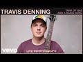 Travis Denning - Tank of Gas And A Radio Song (Live Performance Video)