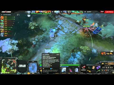 Secret vs EG - Game 2 (Starladder X LAN - WB Finals)
