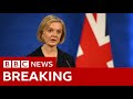 UK Prime Minister Liz Truss quits after 45 days in the role - BBC News