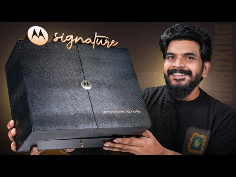 Motorola Signature Unboxing & First Impressions | Design, Display, Performance ||