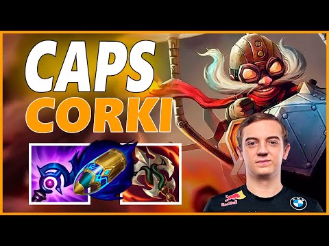 ⚡CAPS CORKI MID GAMEPLAY⚡SEASON 12 LEAGUE OF LEGENDS
