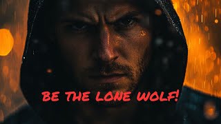 Be the Lone Wolf | When No One Believes, Keep Moving