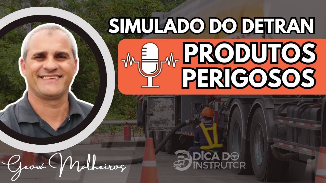 SIMULADO DETRAN TRANSPORTE MOPP (Prova do Detran de Curso especializado) #4