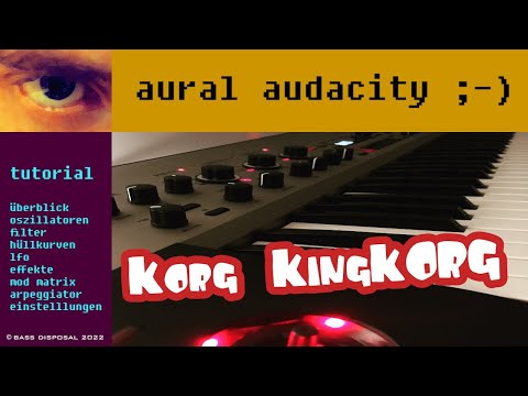KORG KingKORG Tutorial