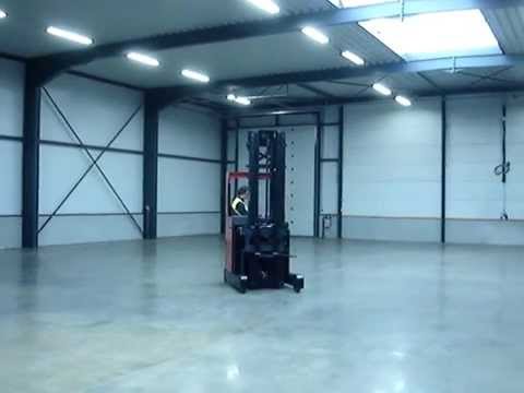 1470, Second hand reachtruck BT, RR E 160 M, Lifting height 6500mm, Operating hours 951h