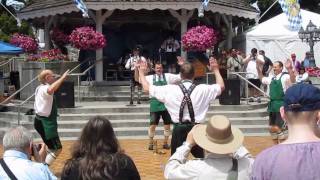 Bavarian folk dance @ Leavenworth Dance Festival (2011; Enzian Schuhplatter) Part I